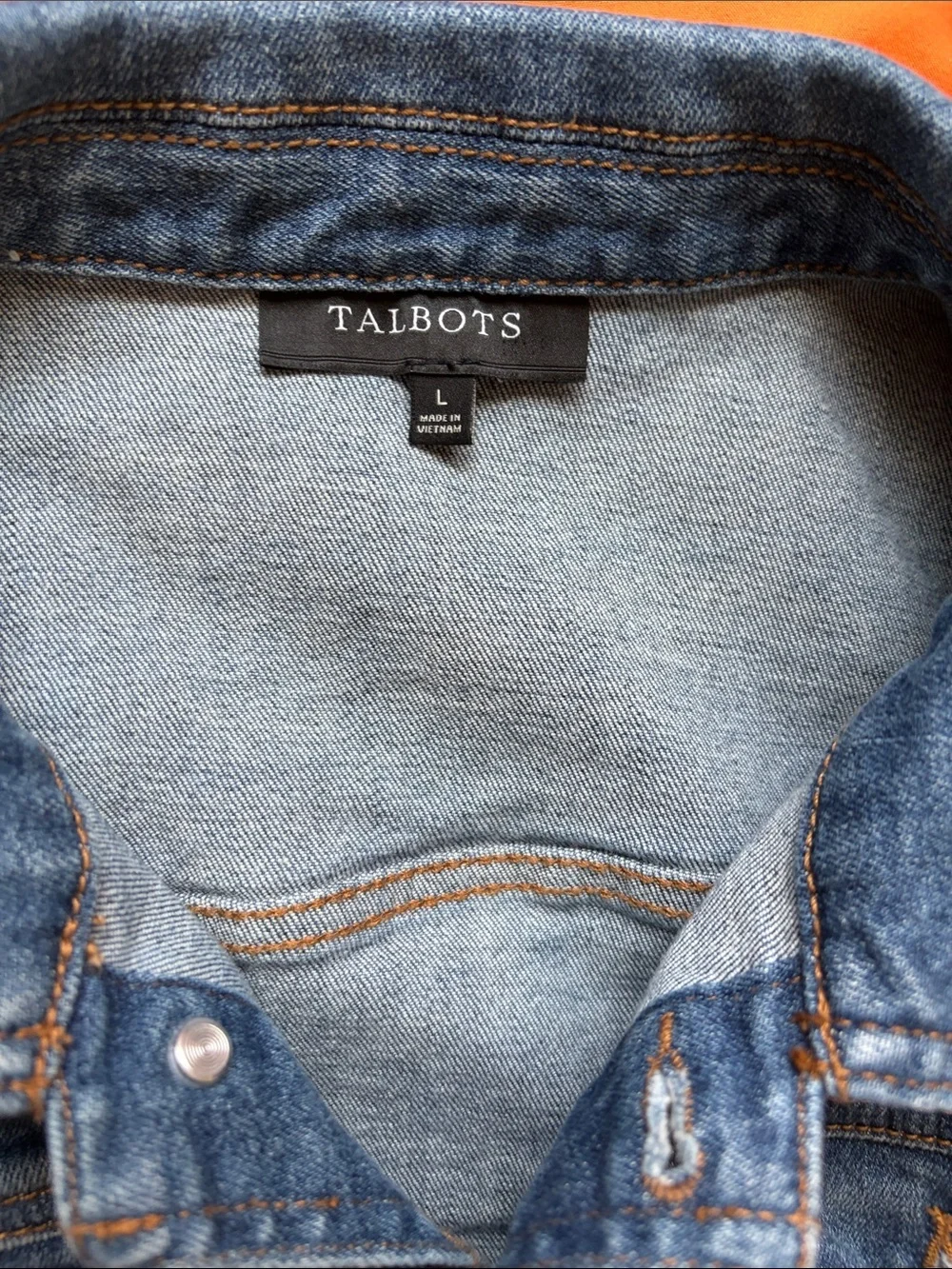 Talbots Classic Blue Denim Jacket - Picture 6 of 7